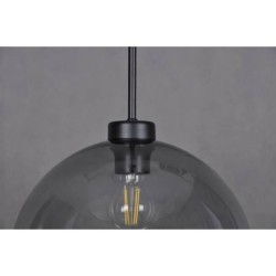 Aldar lampa wisząca nowoczesna szklany klosz 30cm