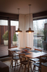 KORTA 2 industrialna betonowa lampa wisząca