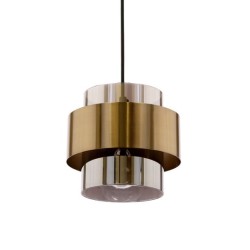 Pojedyncza lampa wisząca, szkło bezbarwne - Spiega szczegół.jpg