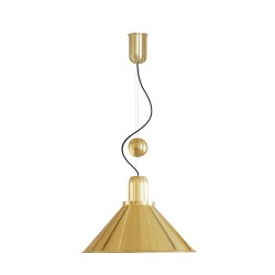 reflex stożek mosiądz regulowana lampa wisząca retro.jpg