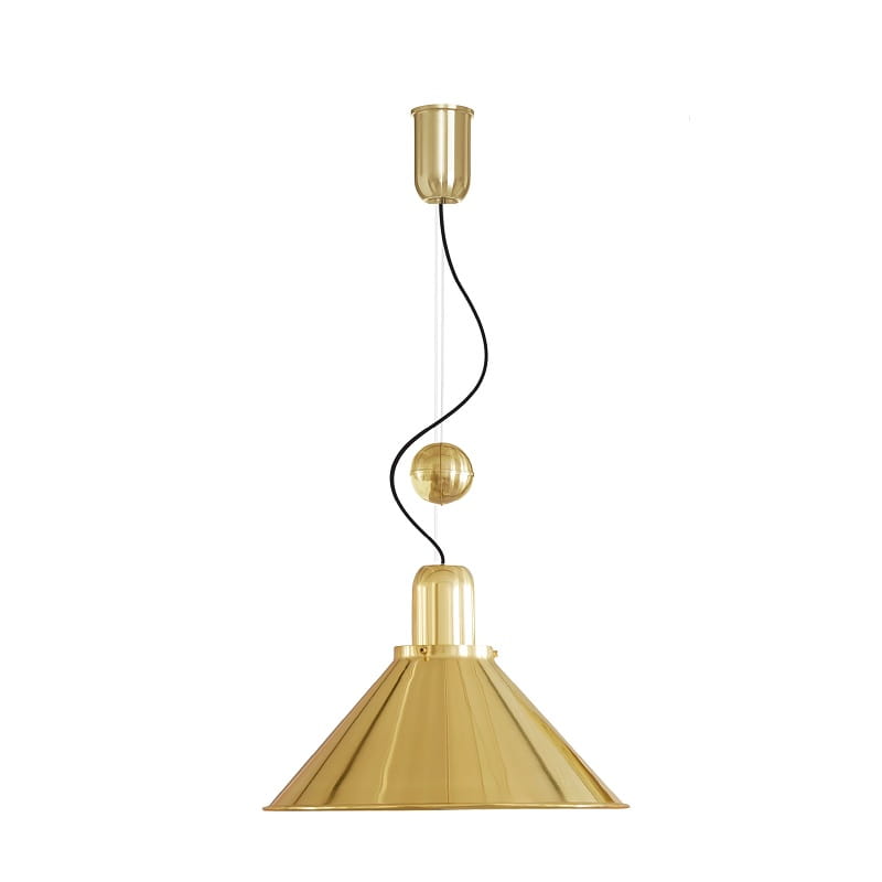reflex stożek mosiądz regulowana lampa wisząca retro.jpg