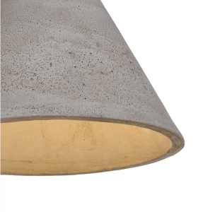 KOBE 3 betonowa lampa sufitowa, wysokość 21 cm