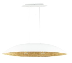 Nowoczesna lampa podłużna Gondola M biały złoty 40637 (2).jpg