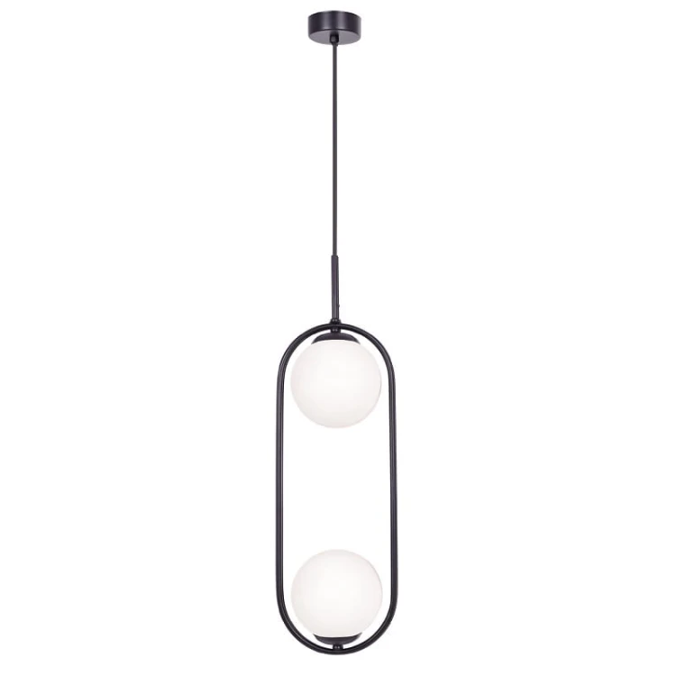 Lama wisząca, pionowa elipsa, mleczne klosze - Parva 2.jpg