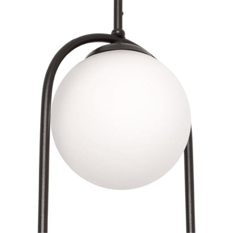 Lampa wisząca, pionowa elipsa, mleczne klosze - Parva 2 szczegół.jpg