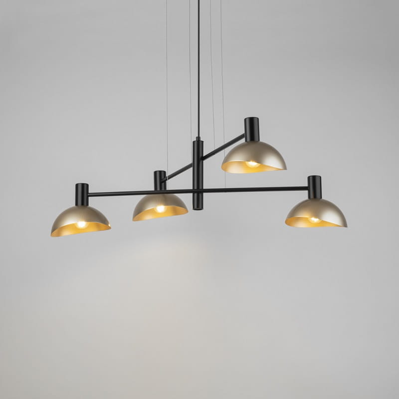 Artis Sigma 4  czarno złota - designerska lampa wisząca do salonu 40568 (2).jpg