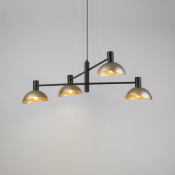 Artis Sigma 4  czarno złota - designerska lampa wisząca do salonu 40568 (2).jpg