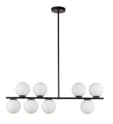 Lampa sufitowa podłużna, białe klosze, Koral 8 wysoka 33648.jpg