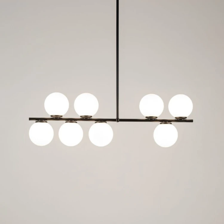 Lampa sufitowa podłużna, białe klosze, Koral 8 wysoka 33648 (2).jpg
