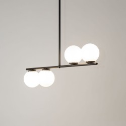 Lampa sufitowa podłużna, białe klosze, Koral 4 wysoka 33646 (2).jpg