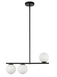 Lampa sufitowa podłużna, mleczne klosze, Koral 3 wysoka 33645.jpg