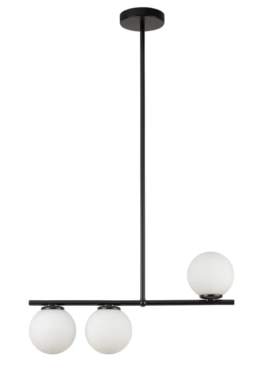 Lampa sufitowa podłużna, mleczne klosze, Koral 3 wysoka 33645.jpg