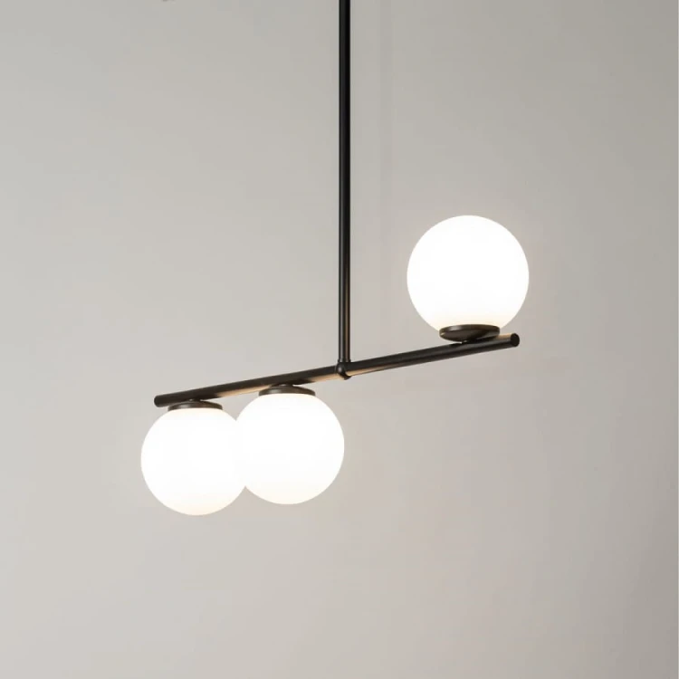 Lampa sufitowa podłużna, białe klosze, Koral 3 wysoka 33645.jpg