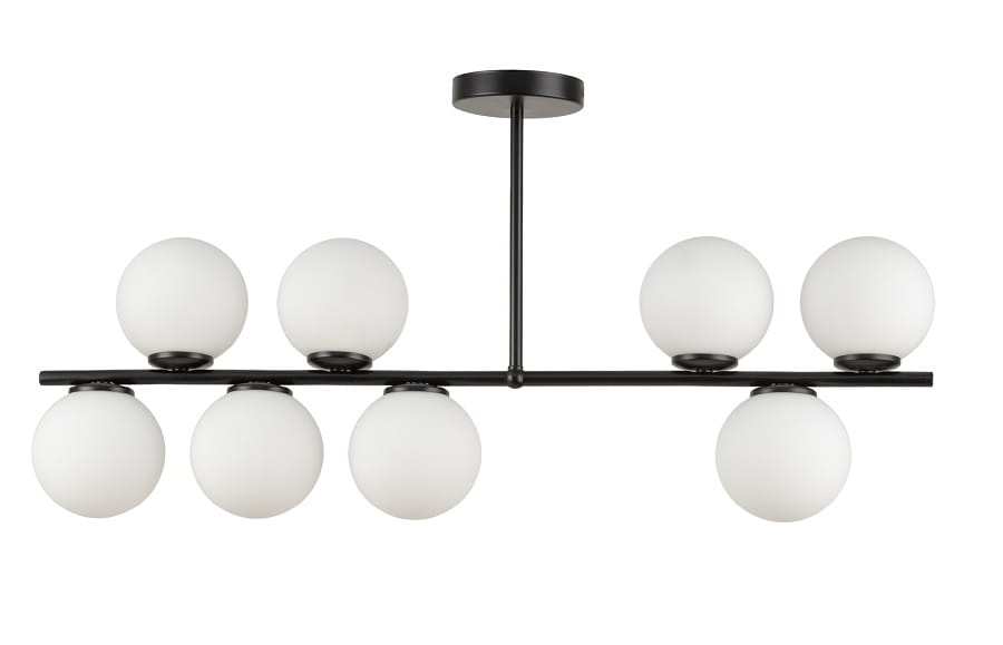 Pozioma sufitowa lampa, mleczne klosze, Koral 8, 33644 (2).jpg