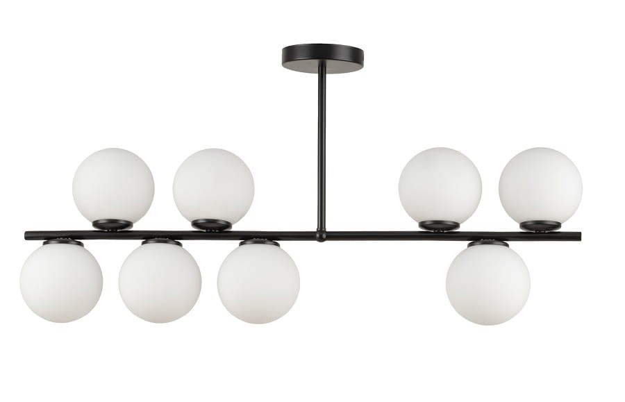 Pozioma sufitowa lampa, mleczne klosze, Koral 8, 33644 (2).jpg