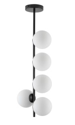 Lampa sufitowa pionowa, mleczne klosze -  Koral 5 33640.jpg