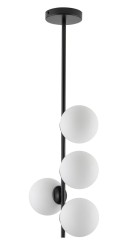 Lampa pionowa sufitowa, białe klosze, Koral 4.jpg