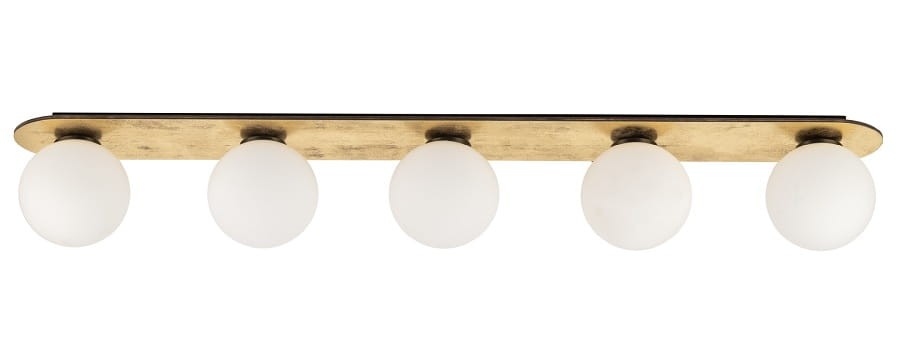 Plafon Flora Gold 5  - długa lampa do niskich pomieszczeń.jpg