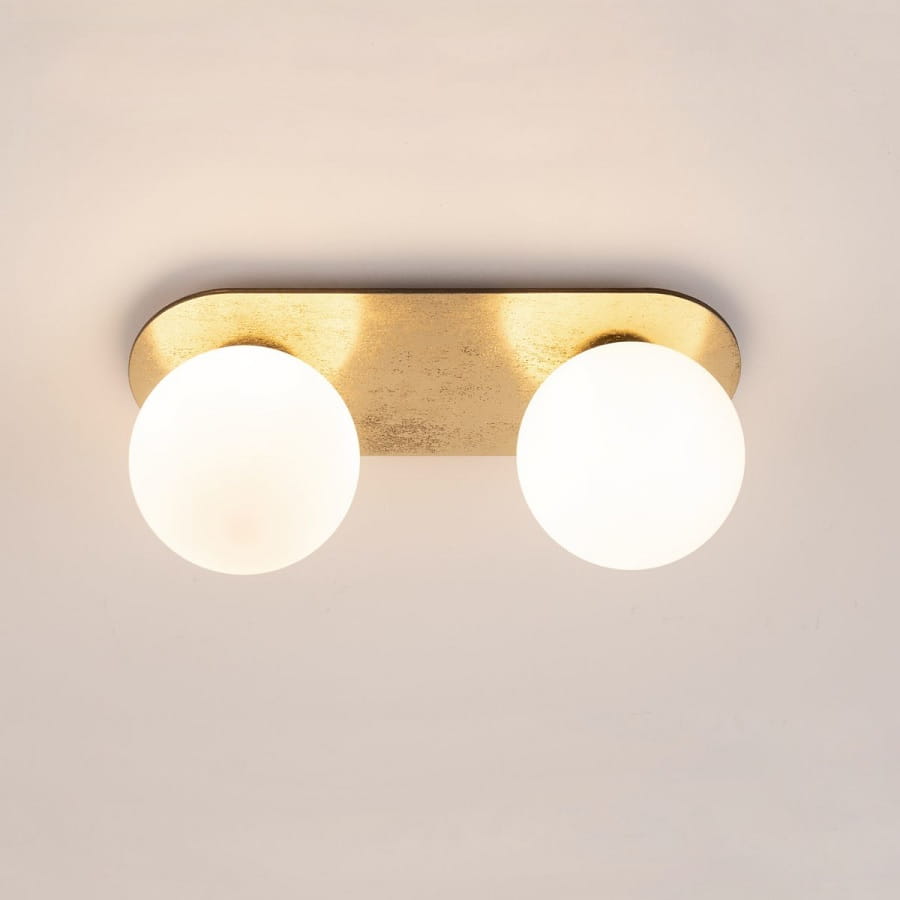 plafon sufitowa lampa z dwoma kloszami Flora Gold 2 (2).jpg