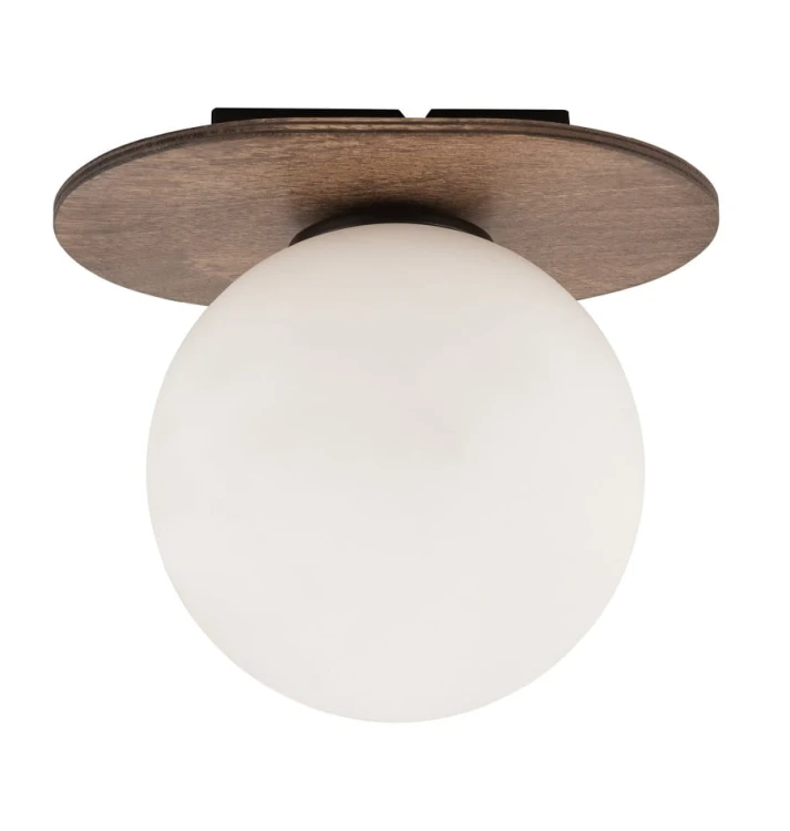 Plafon sufitowy, pojedyncza kula - Flora brąz 1.jpg