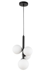 lampa wiszaca Perla 4 czarna, pionowa, oświetlenie kuchni.jpg