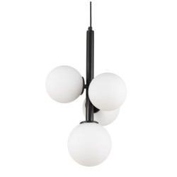 lampa wiszaca Perla 4 czarna, pionowa, oświetlenie salonu.jpg