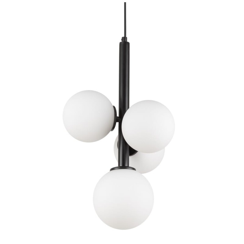 lampa wiszaca Perla 4 czarna, pionowa, oświetlenie salonu.jpg