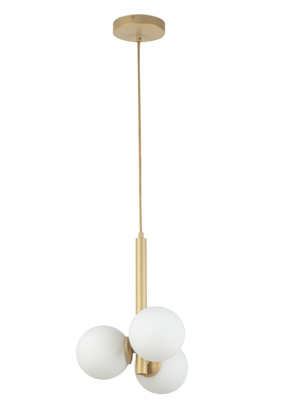 lampa wiszaca Perla 3 złota nowoczesne oświetlenie kuchni, salonu, jadalni.jpg