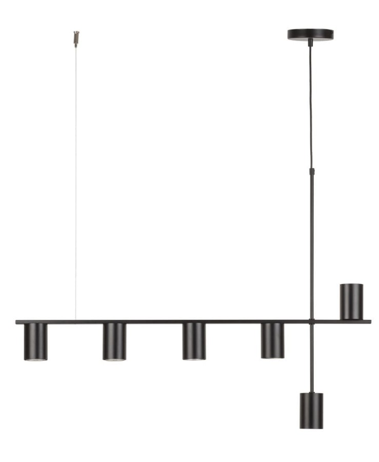 Vendo 6 czarna lampa liniowa nowoczesna klosze czarne aranżacja (1).jpg