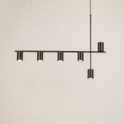 Vendo 6 czarna lampa liniowa nowoczesna klosze czarne aranżacja (2).jpg