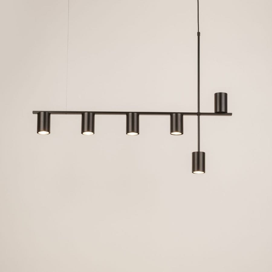 Vendo 6 czarna lampa liniowa nowoczesna klosze czarne aranżacja (2).jpg