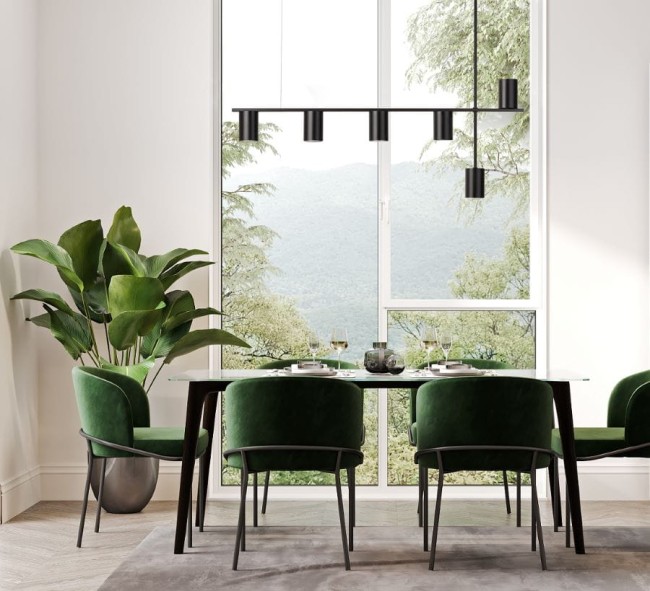 Vendo 6 czarna lampa liniowa nowoczesna klosze czarne aranżacja.jpg