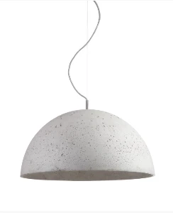 SFERA XL  betonowa lampa sufitowa, średnica 62 cm