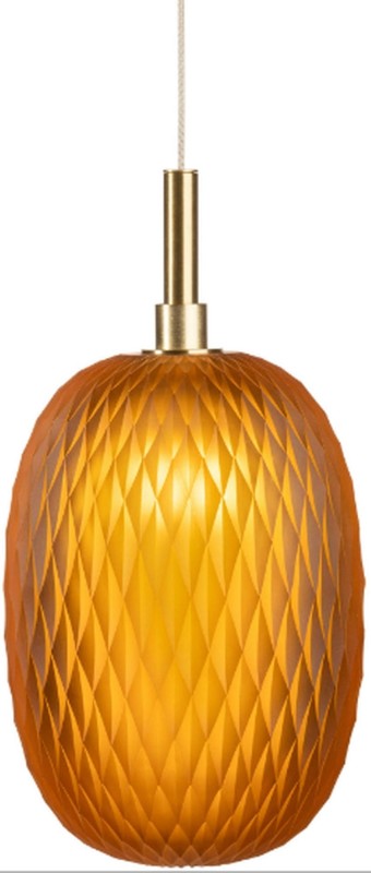 Diana pomarańczowa - lampa wisząca szklana pojedyncza.jpg