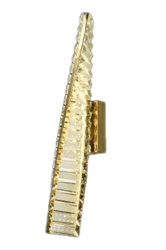 kinkiet kryształowy, mosiądz - Falen 50.jpg