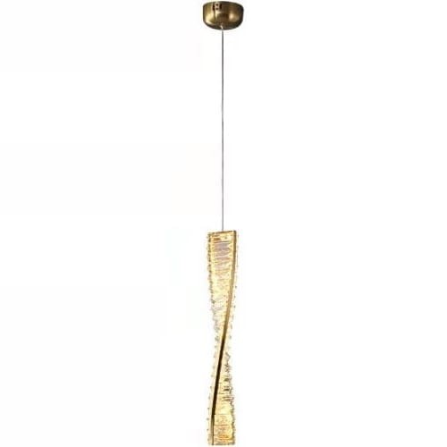 Podłużna pionowa lampa wisząca kryształowy - Falen P.jpg