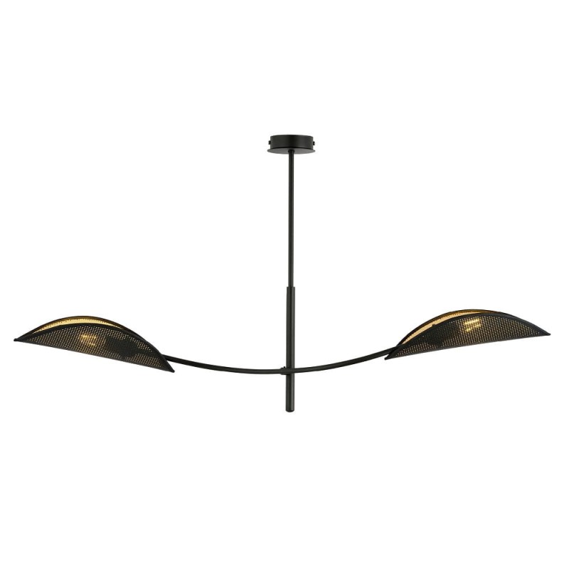 lampa sufitowa czarno- złota Lotus BL 2.jpg