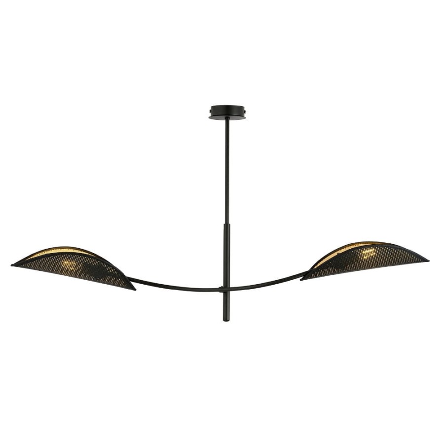 lampa sufitowa czarno- złota Lotus BL 2.jpg