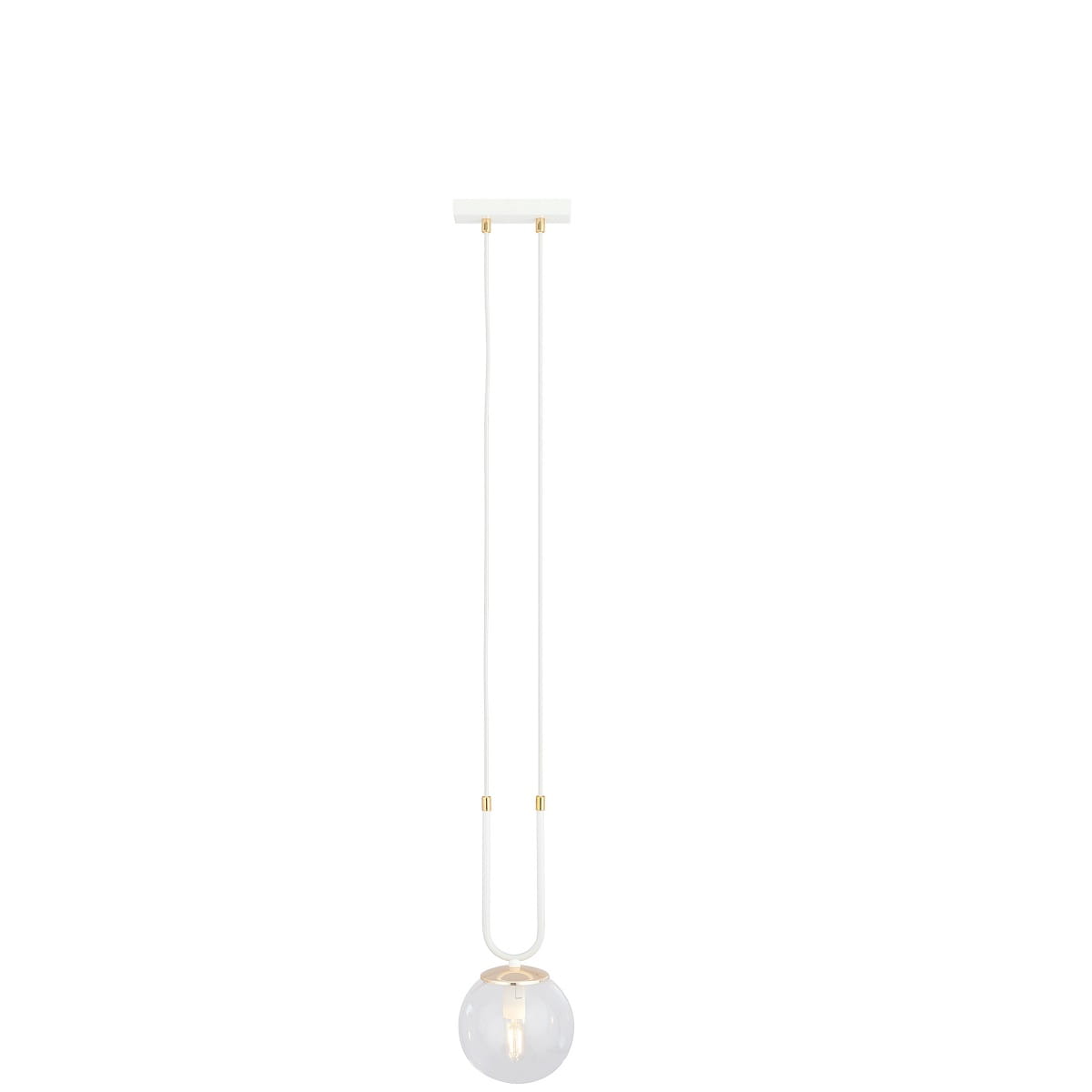 Glam 1 White - wisząca lampa z przezroczystym kloszem.jpg