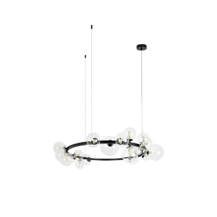 boston okrągły żyrandol szklane klosze.jpg