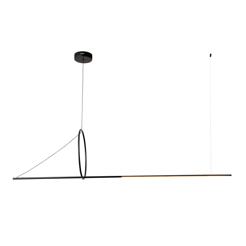 Mona 120 - minimalistyczna czarna lampa wisząca LED, moc 12W, barwa światła neutralna 4000K.jpg