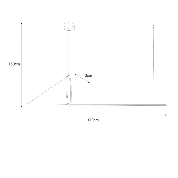 Mona 170 - minimalistyczna czarna lampa wisząca LED, moc 12W, barwa światła neutralna 4000K.jpg