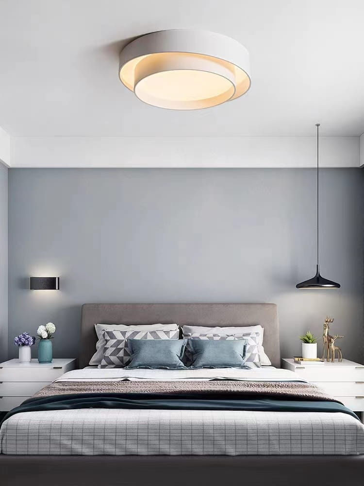 Plafon sufitowy LED - Roma Biała- średnica 50cm aranżacja 2.jpg