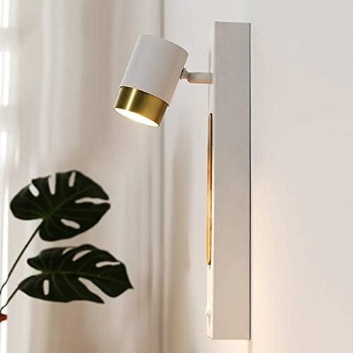 ladas kinkiet biały - regulowany, żarówka LED G10 aranżacja.jpg