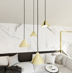Elit 4 Premium Gold lampa wisząca do salonu w kolorze złotym aranżacja 2.jpg