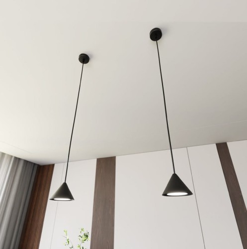 Elit Black 1 pojedyncza lampa wisząca w kolorze czarnym klosz aranżacja (2).jpg
