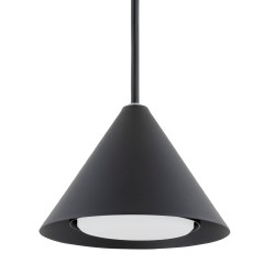 Elit Black 1 pojedyncza lampa wisząca w kolorze czarnym klosz aranżacja klosz.jpg