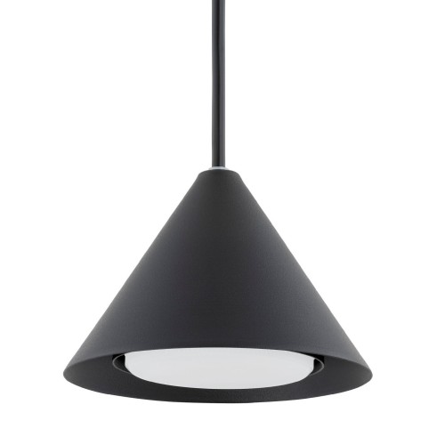 Elit Black 1 pojedyncza lampa wisząca w kolorze czarnym klosz aranżacja klosz.jpg