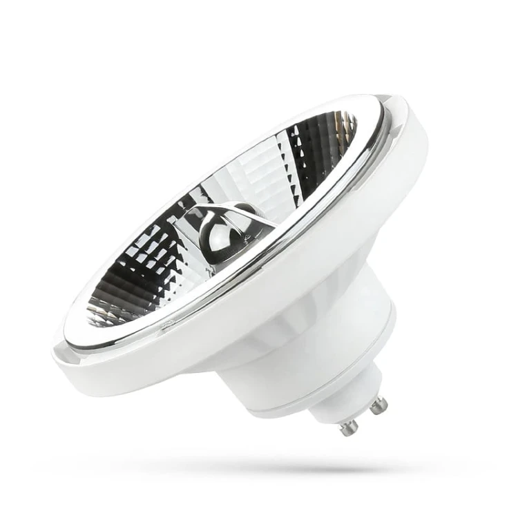 Biała żarówka GU10 AR111, 12W,  kąt świecenia 45°.jpg
