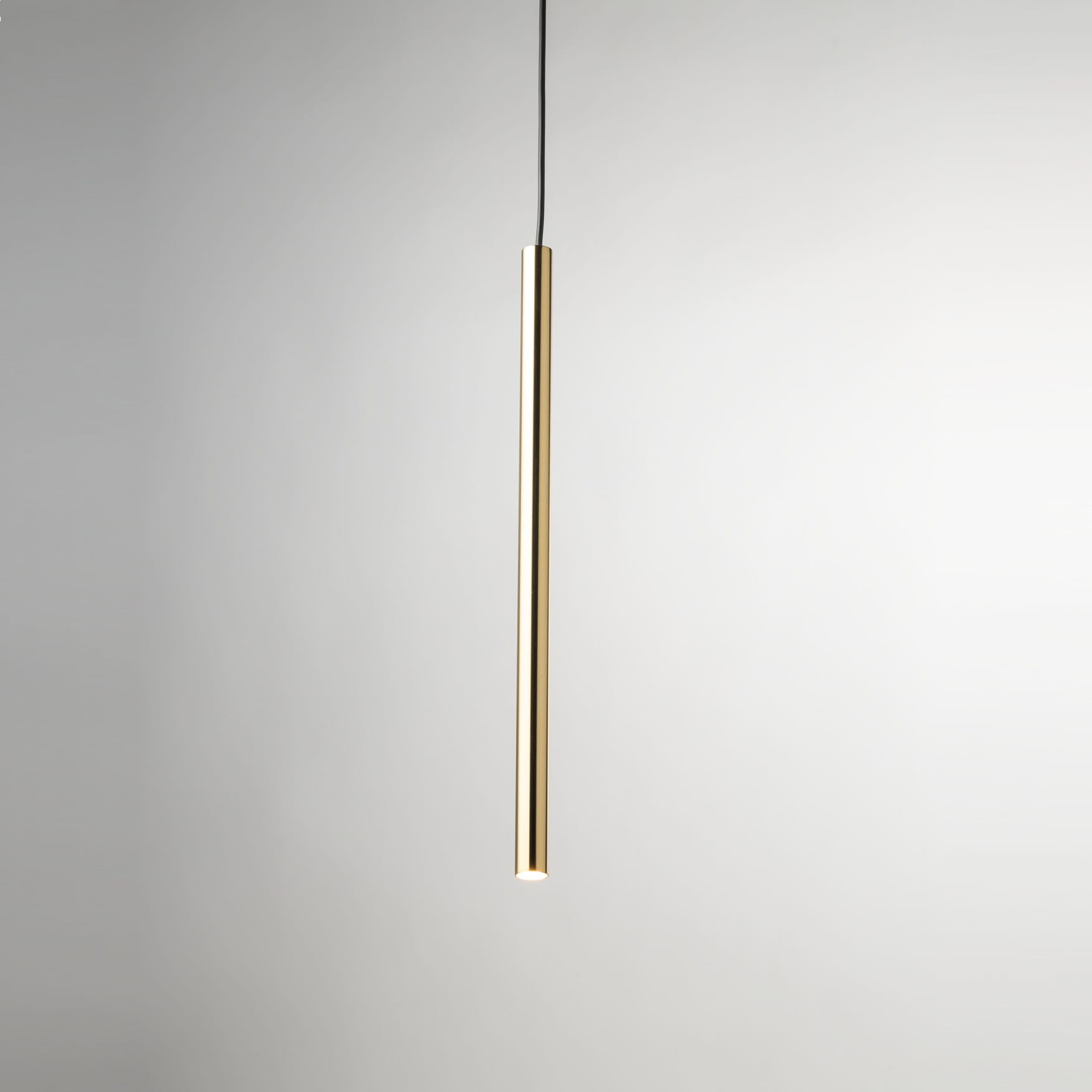 Sopel Lux pojedynczy złoty - długa lampa wisząca pojedyncza, 50cm szczegół.jpg